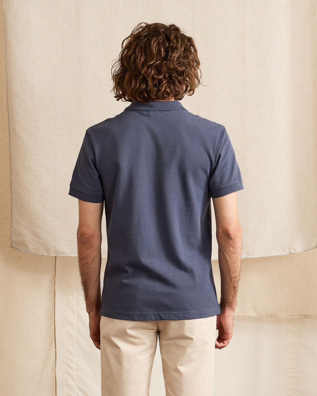 Polo mc Lumigny Maille Washed navy
