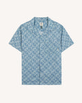 Short-sleeve shirt Paiolive Woven Beach blue
