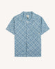 Short-sleeve shirt Paiolive Woven Beach blue
