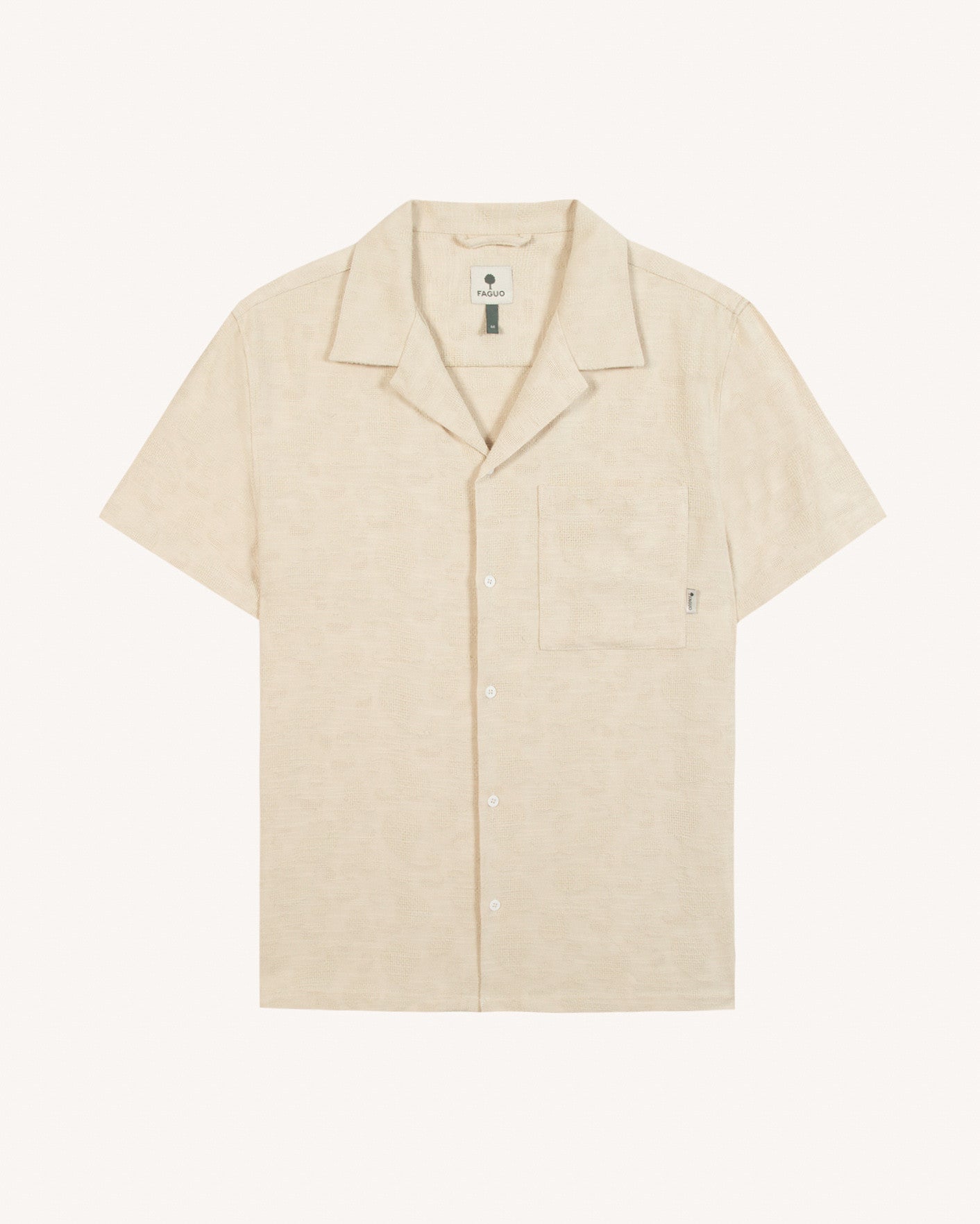 Chemise mc Paiolive Chaine et trame 
