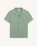 Short-sleeve shirt Paiolive Woven Green
