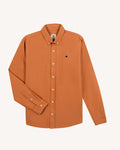 Chemise ml Ivoy Chaine et trame Light brick
