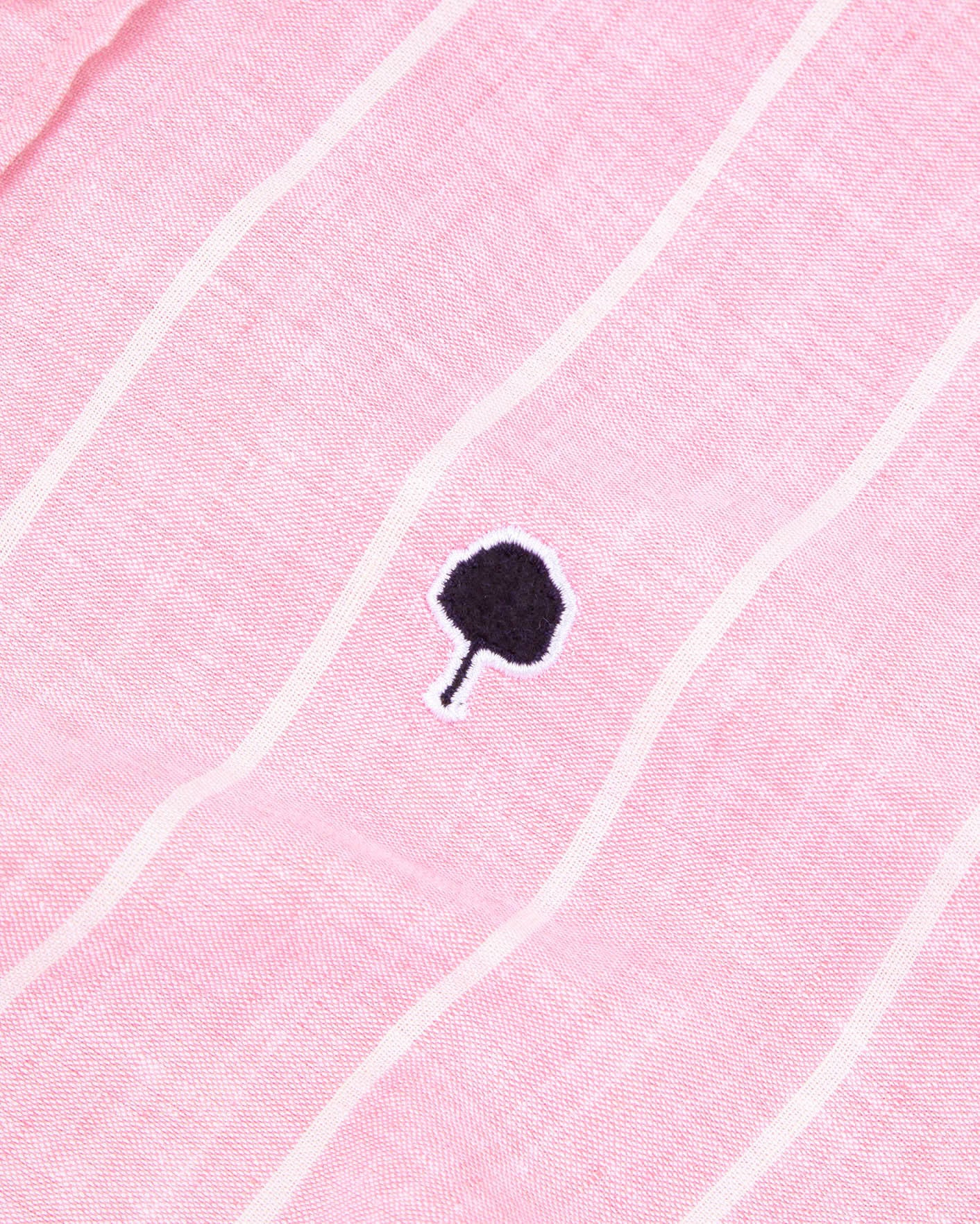 Chemise ml Ivoy Chaine et trame Paradise pink
