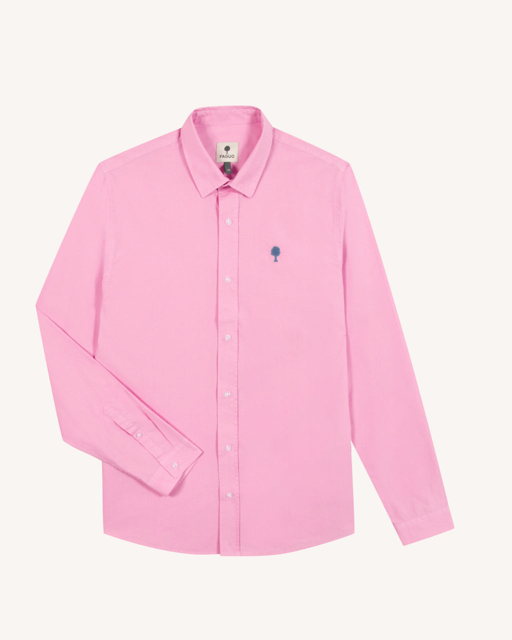Long-sleeve shirt Iraty Chaine et trame Paradise pink
