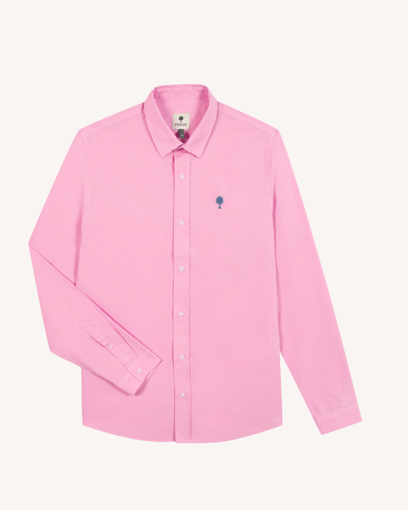 Chemise ml Iraty Chaine et trame Paradise pink
