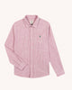 Chemise ml Iraty Chaine et trame Ecru/pink
