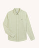 Chemise ml Iraty Chaine et trame Ecru/light green
