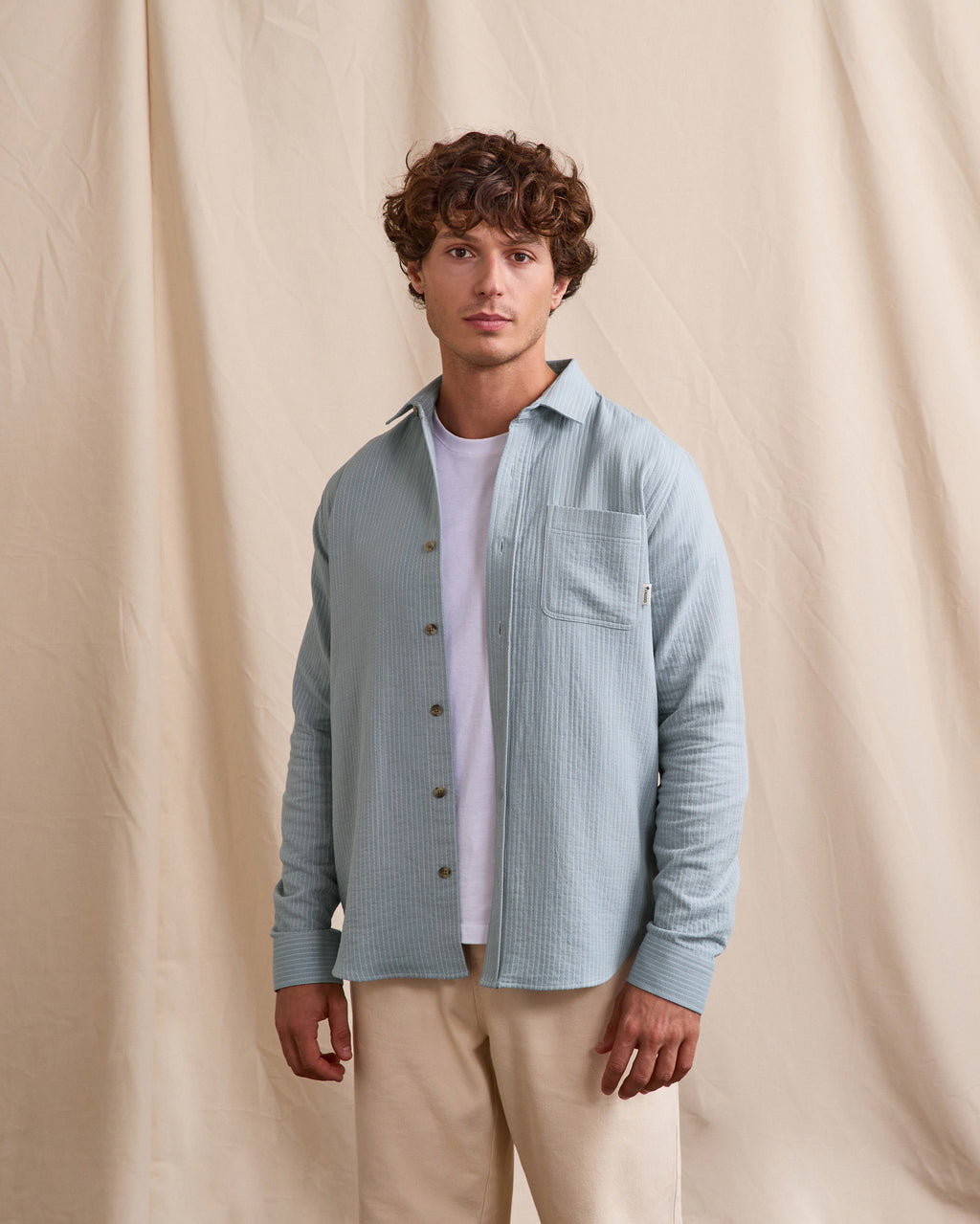 Chemise ml Signy Chaine et trame 
