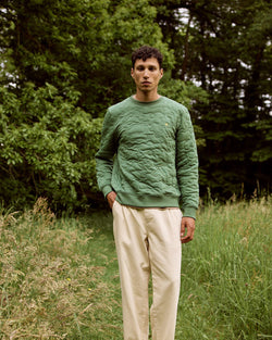 BUSSY-sweater van mineraal breisel
