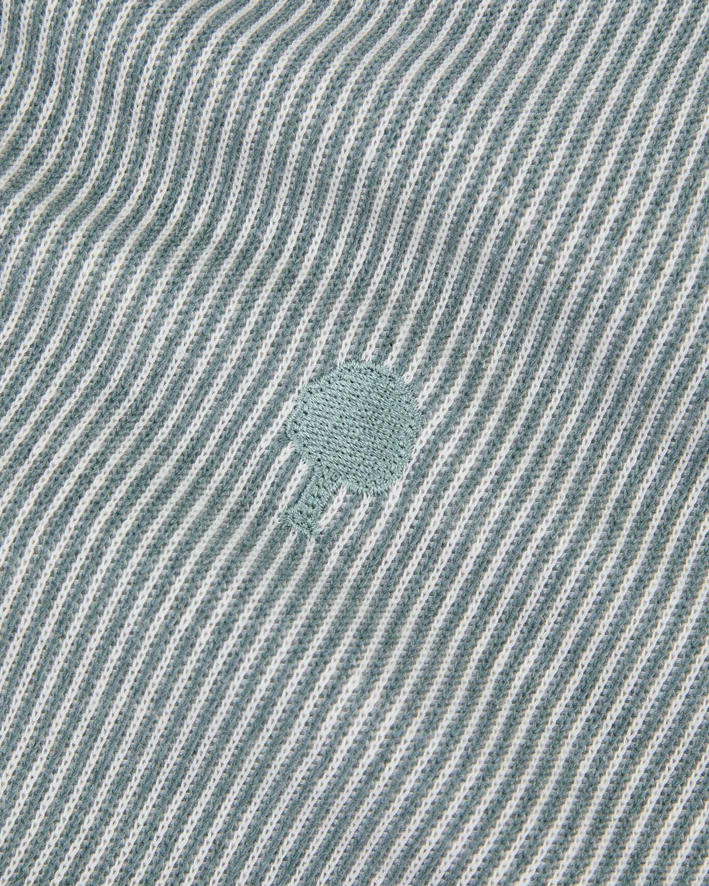 Sweat Bussy Maille Ecru/light green
