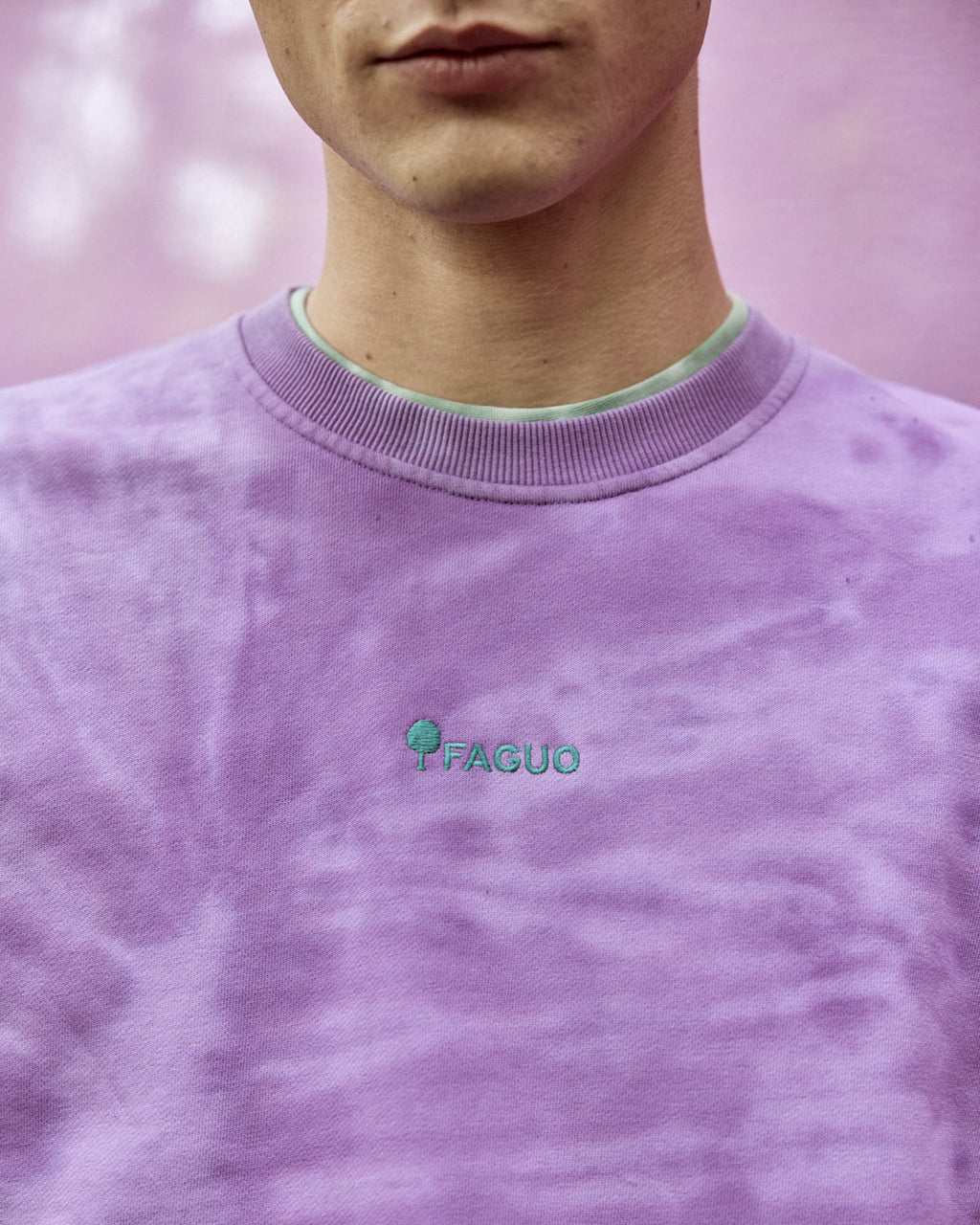 Sweat Fango Maille Violet
