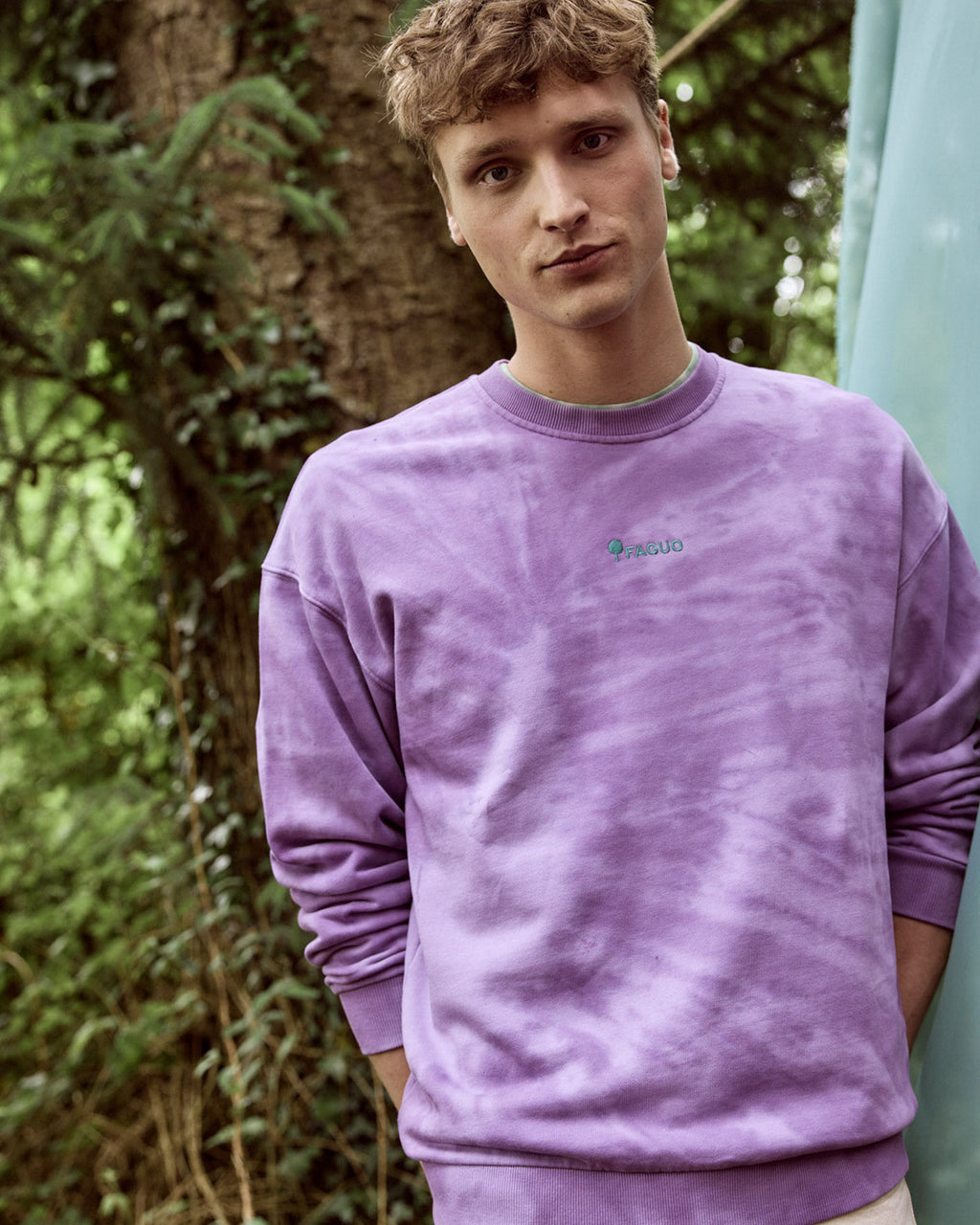 Sweat Fango Maille Violet
