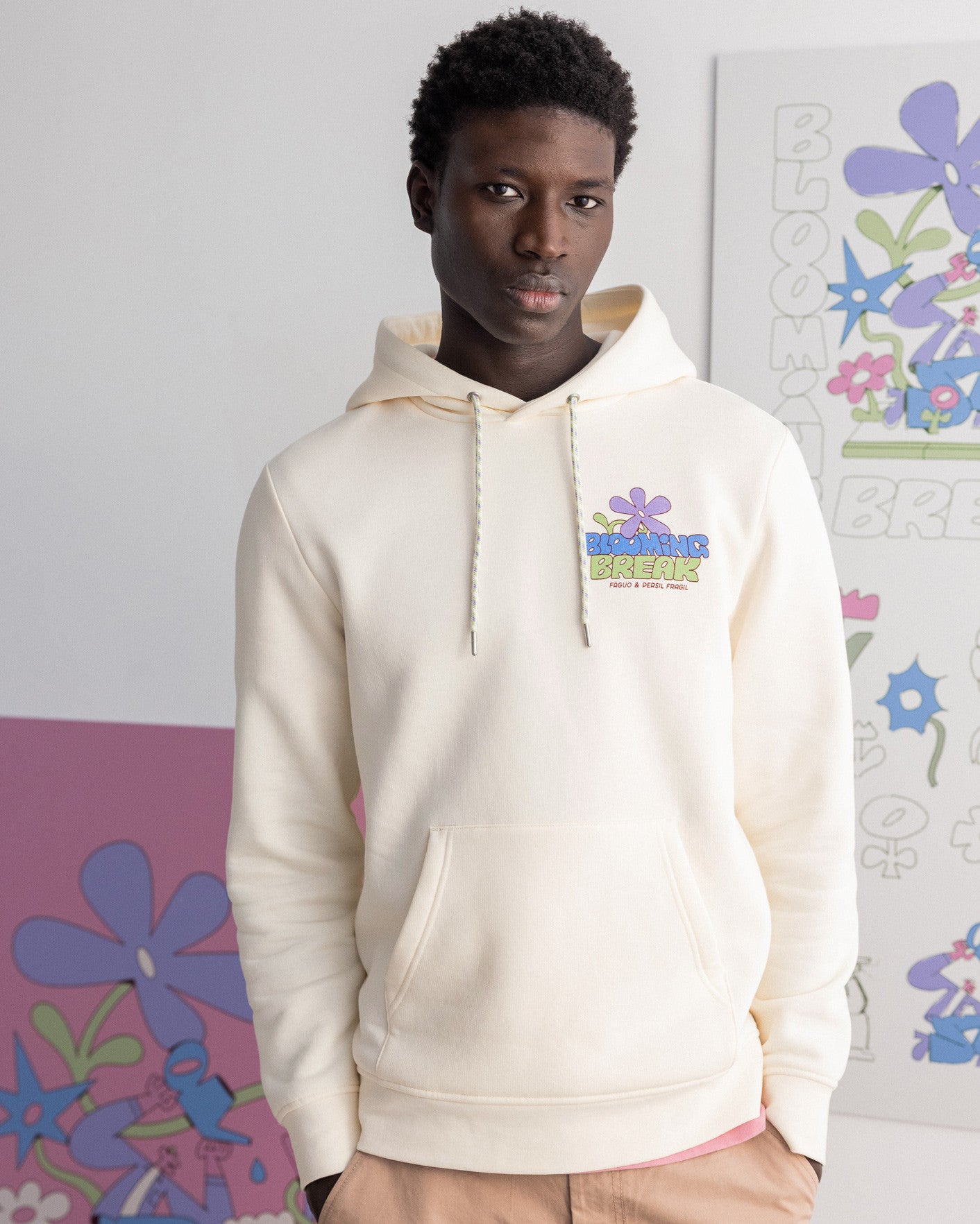 Dirac Knit Hooded Sweatshirt 
