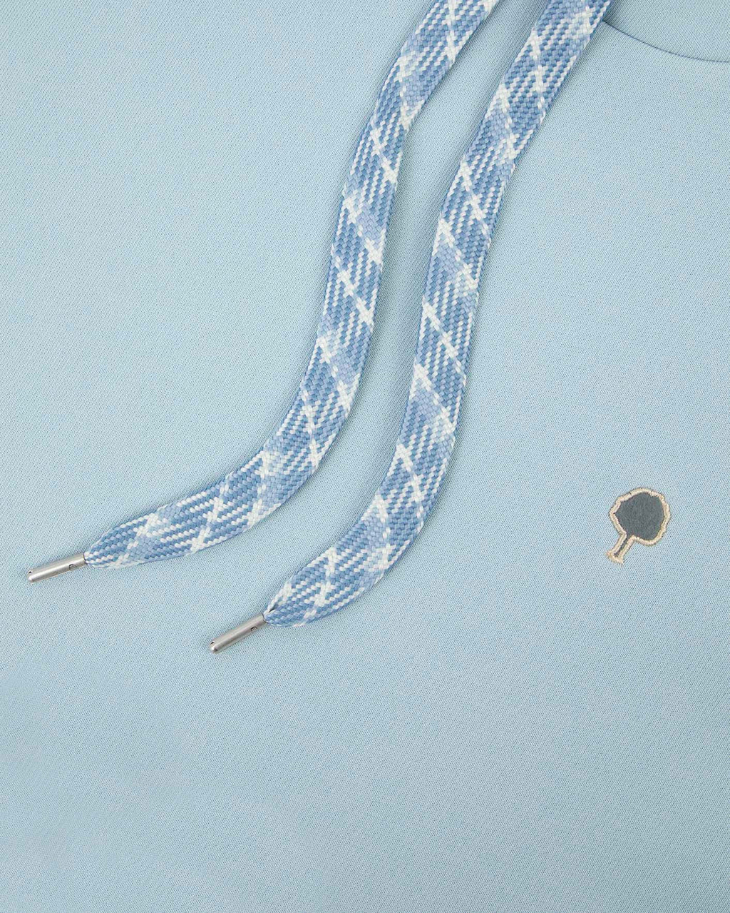 Dirac os Sky Blue Knit Hoodie
