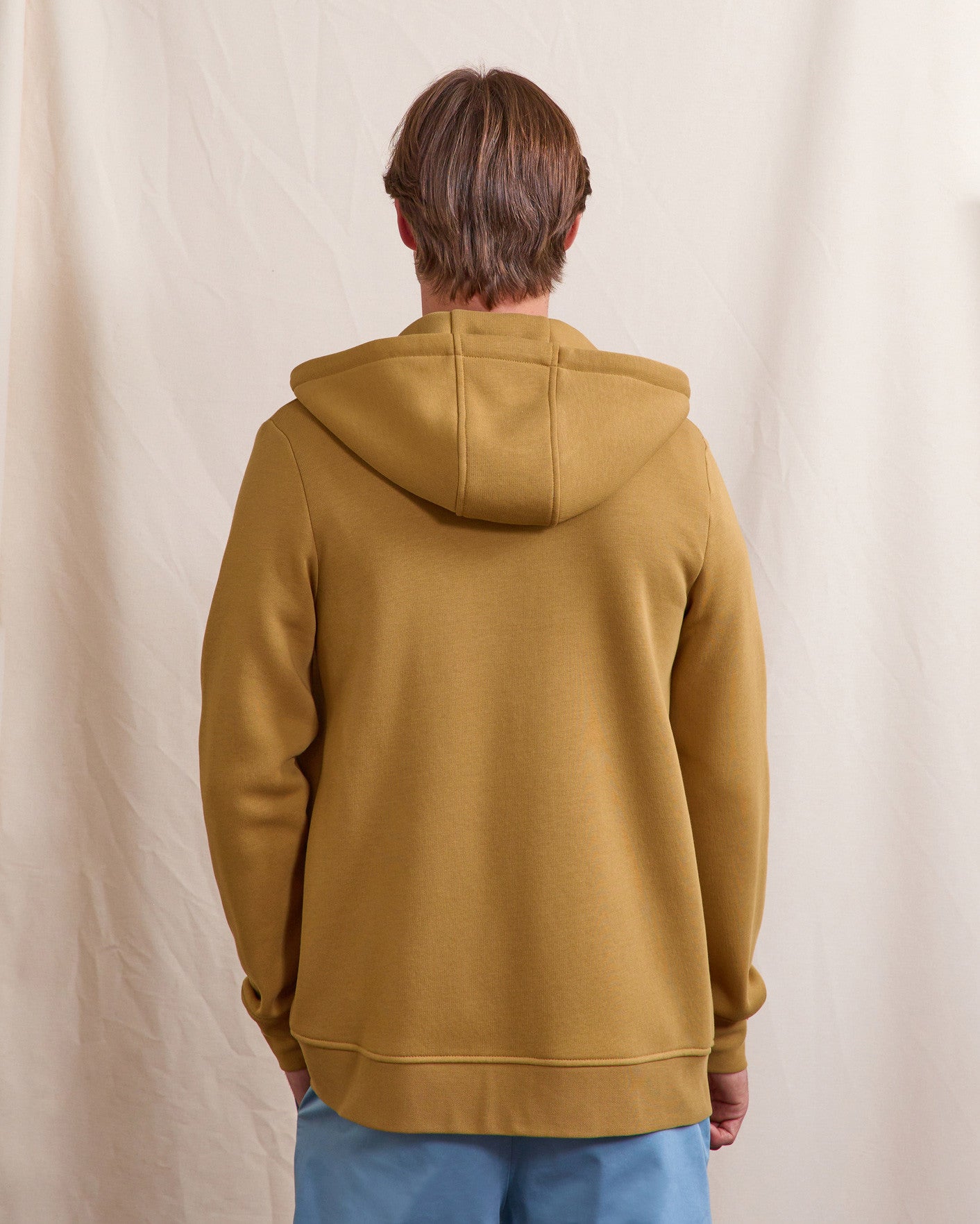 Sweat a capuche Mesnil Maille Light camel

