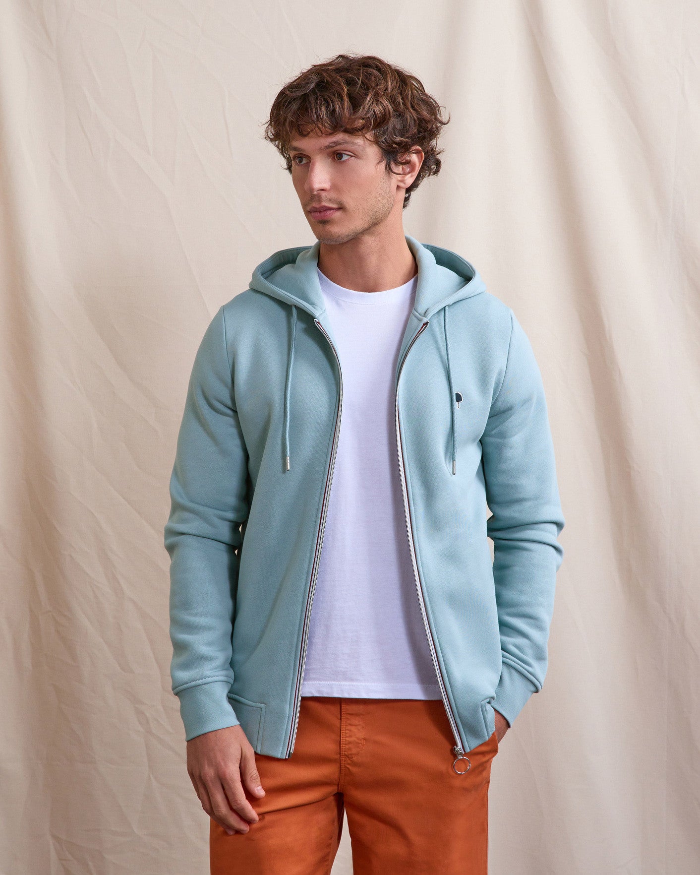 Mesnil Maille hooded sweatshirt 
