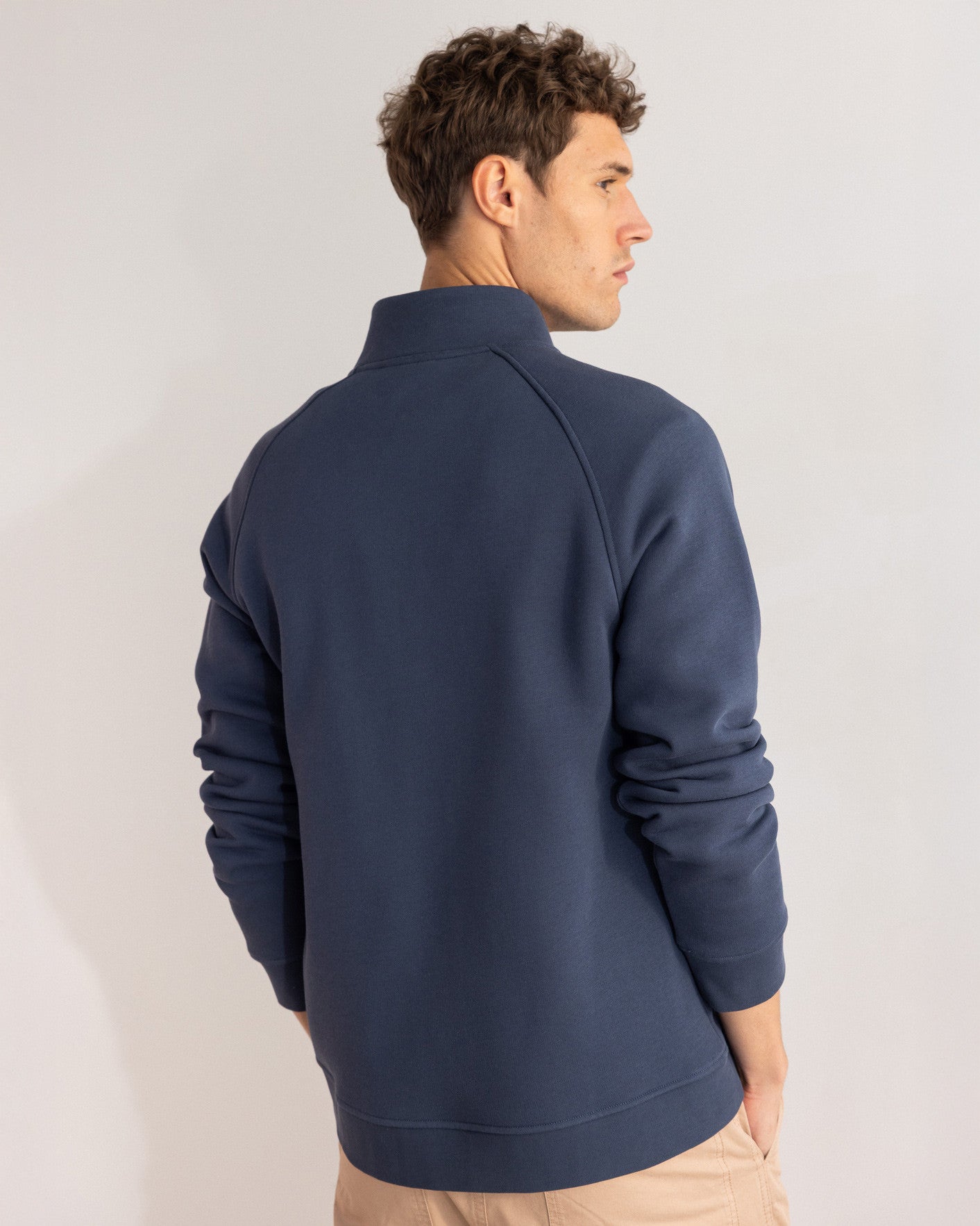 Sweat Horte Maille Grey navy
