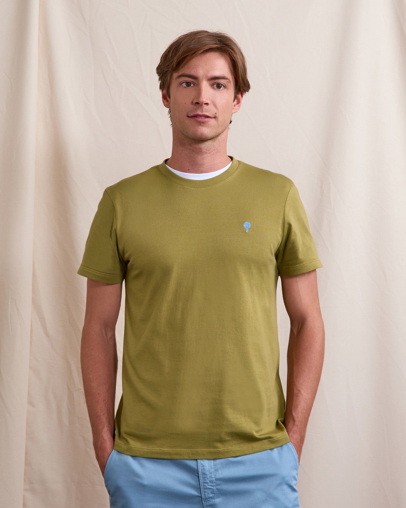 T-shirt mc Arcy Maille Warm kaki
