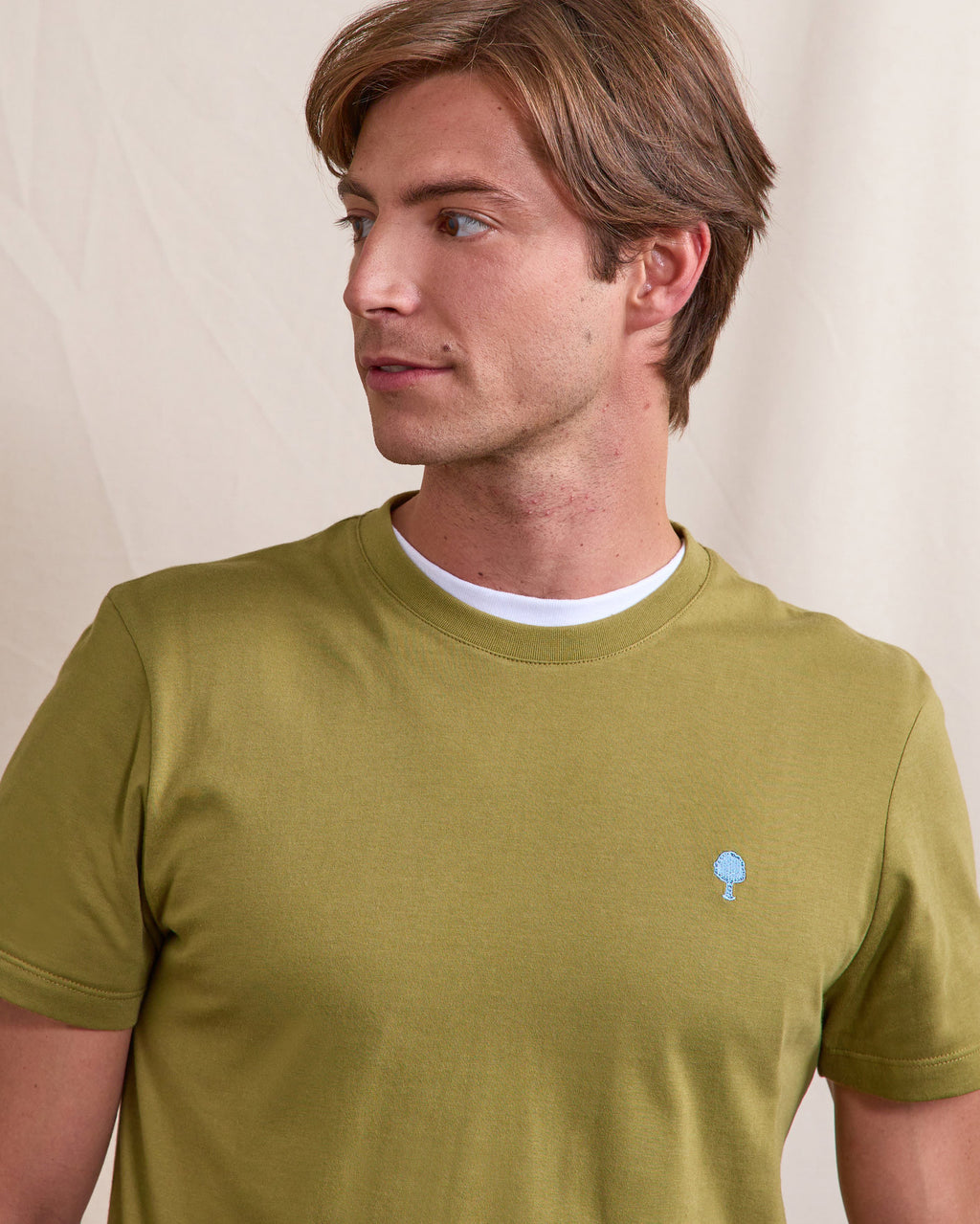 T-shirt mc Arcy Maille Warm kaki
