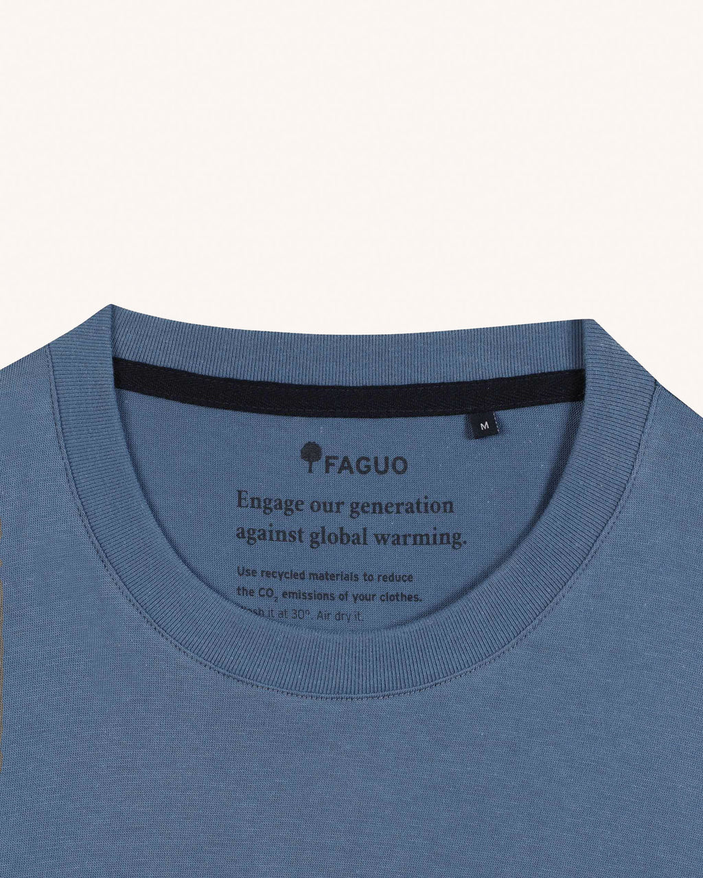 T-shirt mc Arcy Maille Washed navy
