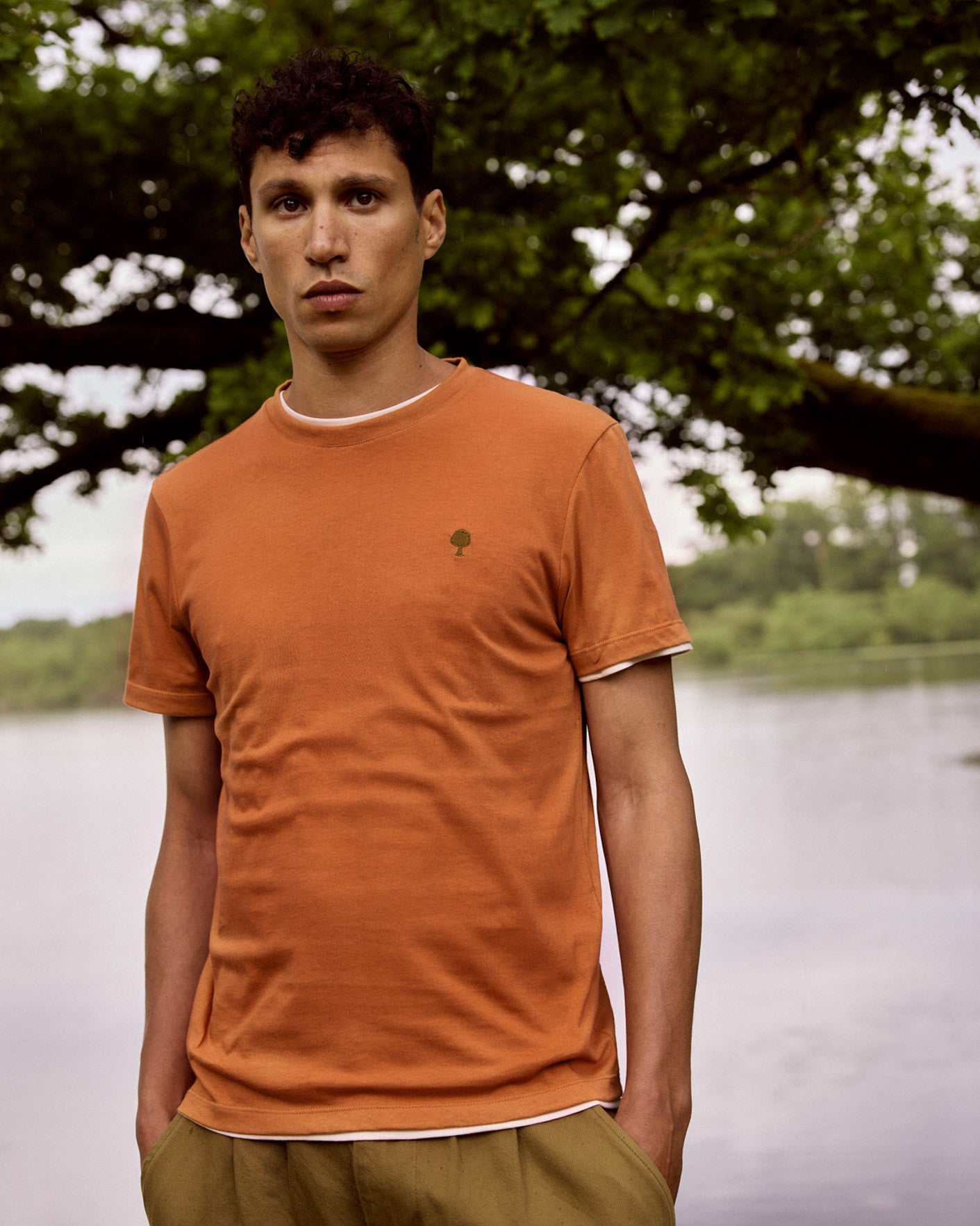 T-shirt mc Arcy Maille Light brick
