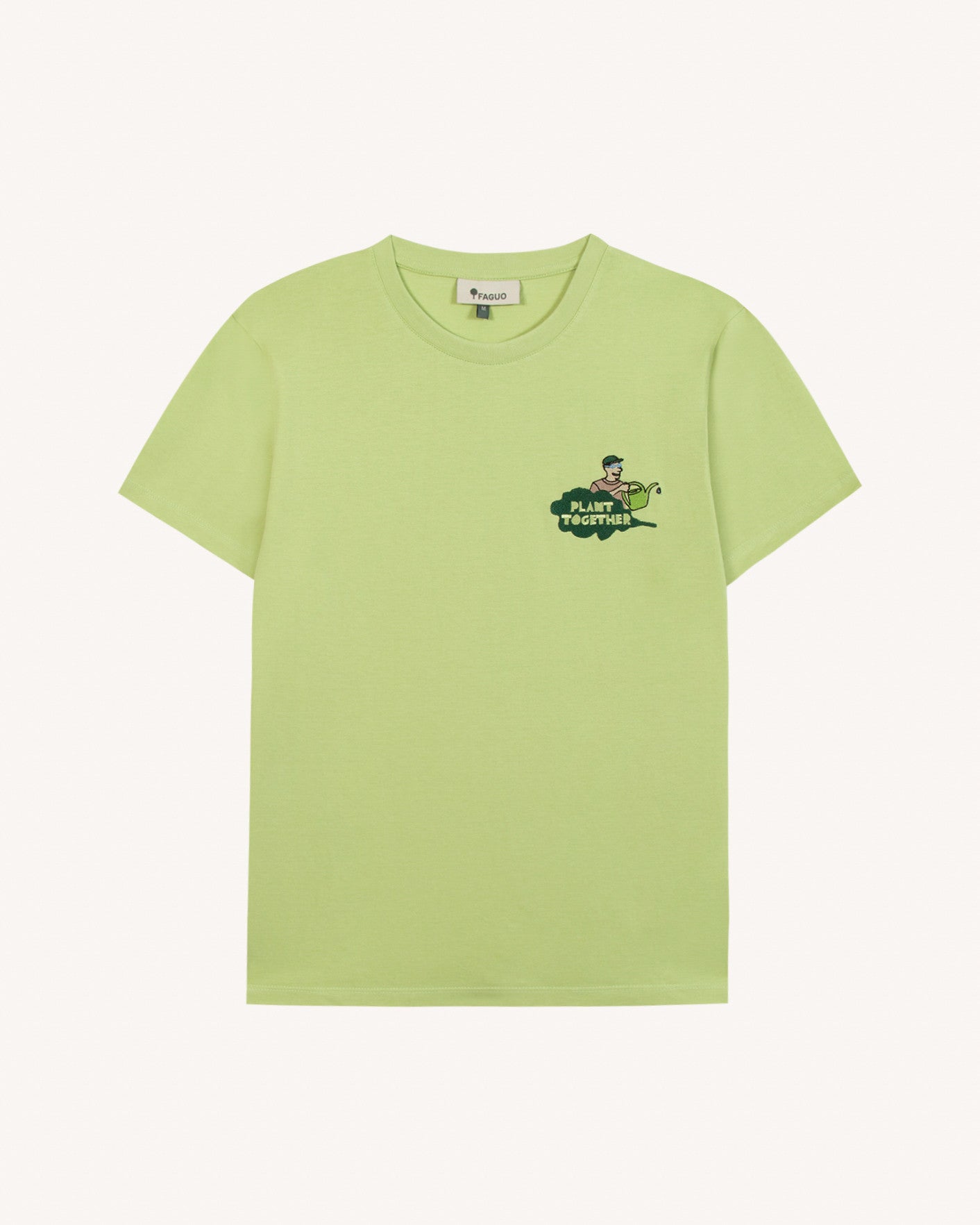Short-sleeve T-shirt Arcy Maille Anis
