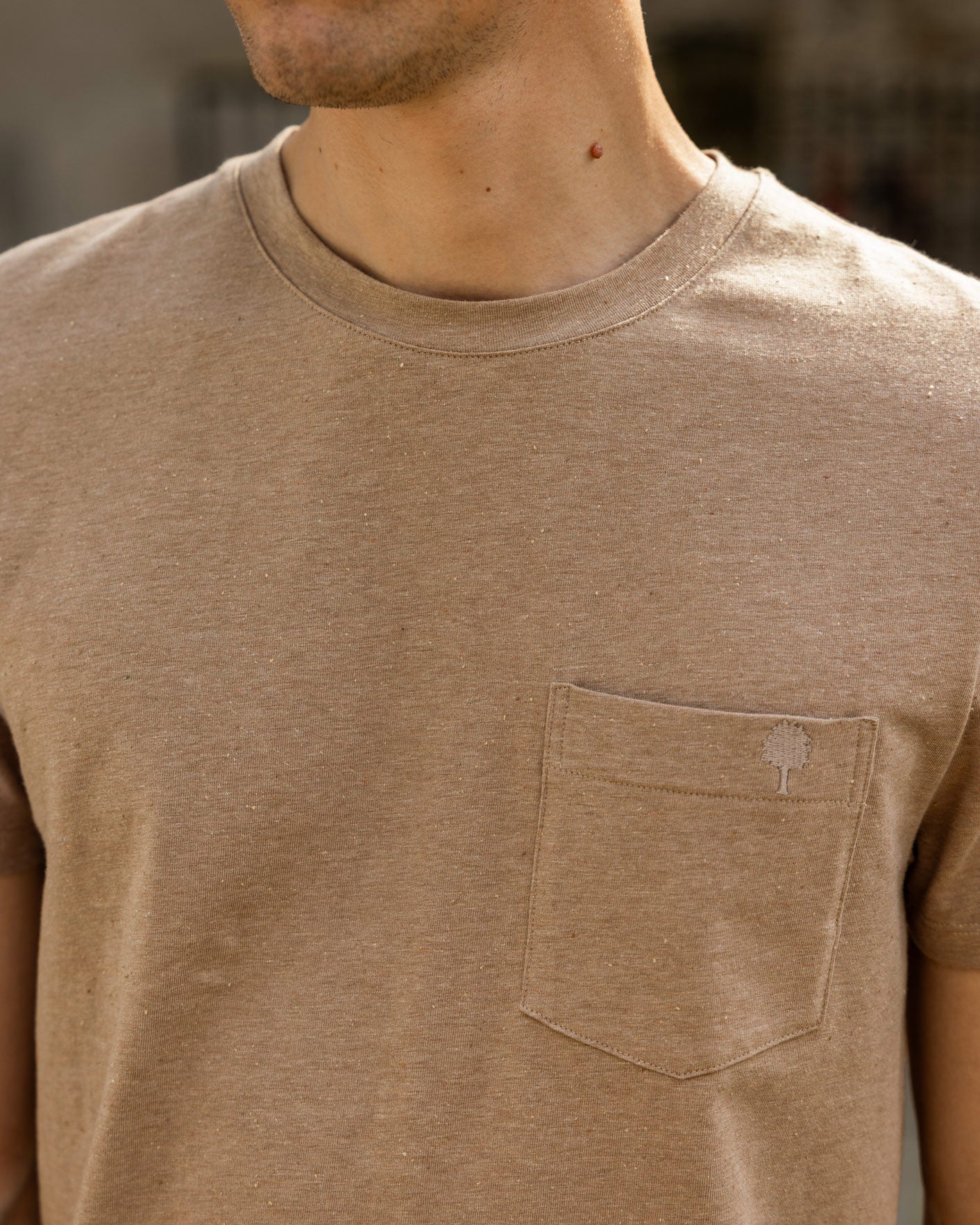 T-shirt mc Olonne Maille Natural

