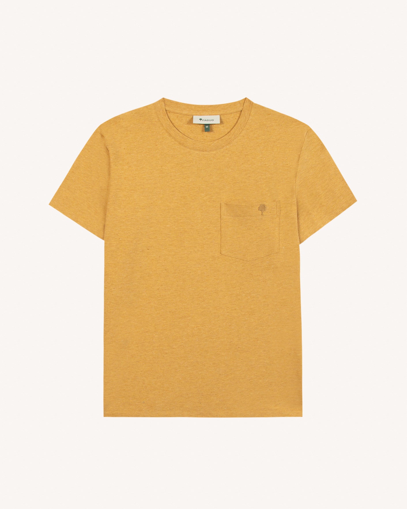 T-shirt mc Olonne Maille Ocher/kaki

