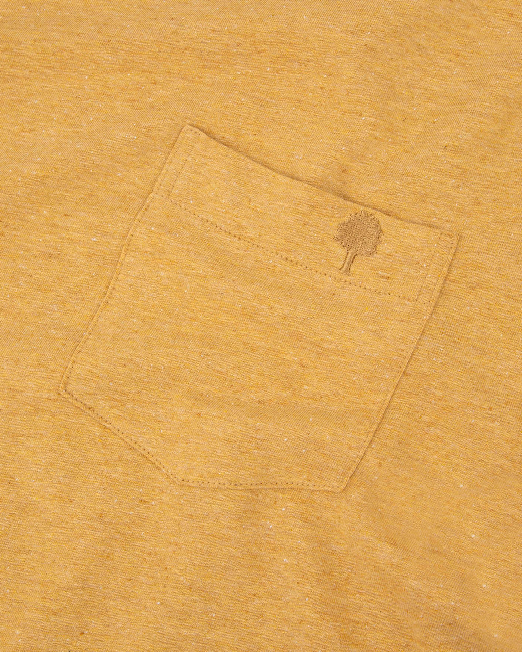 Short-sleeve T-shirt Olonne Knit Ochre/khaki
