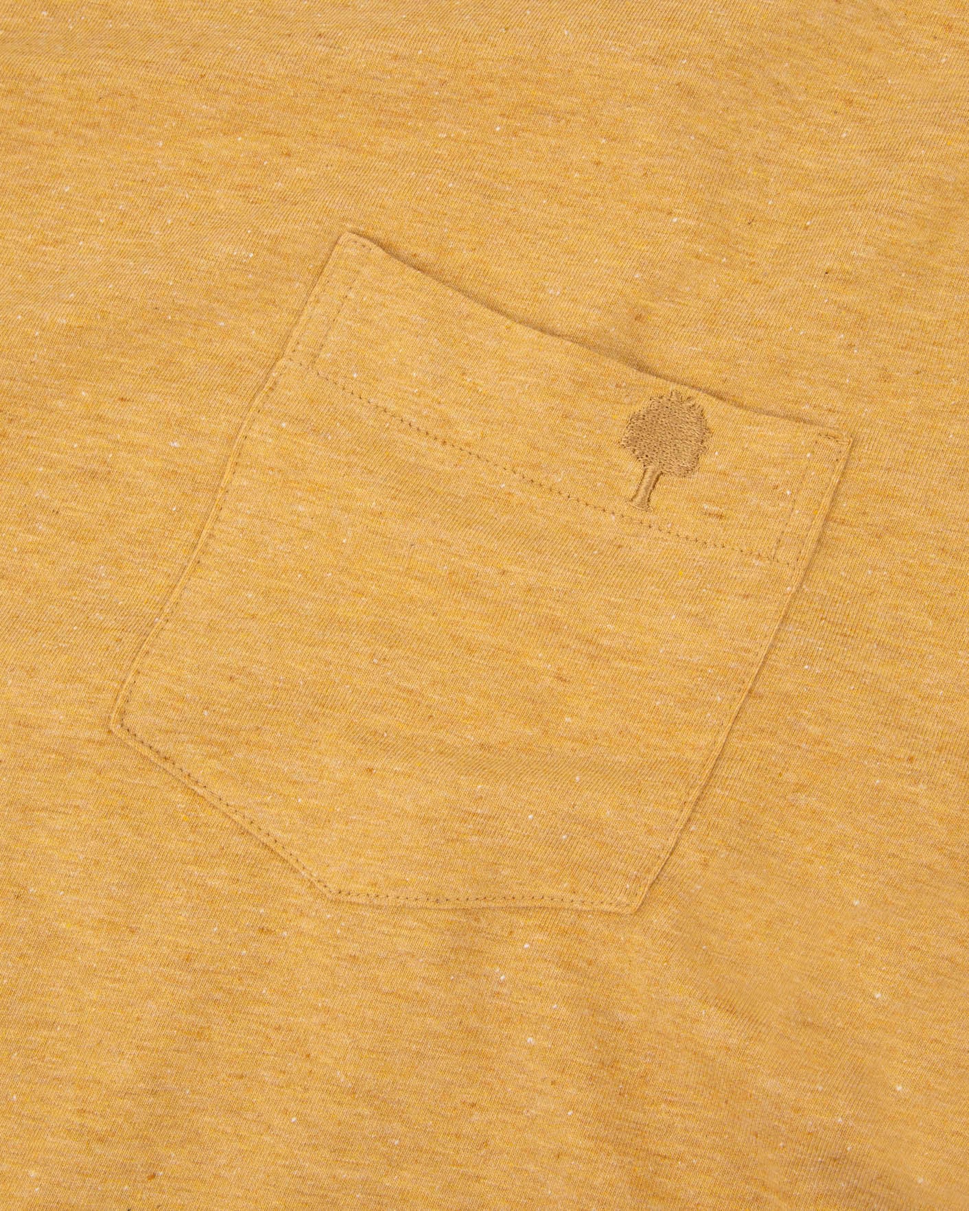 Short-sleeve T-shirt Olonne Knit Ochre/khaki

