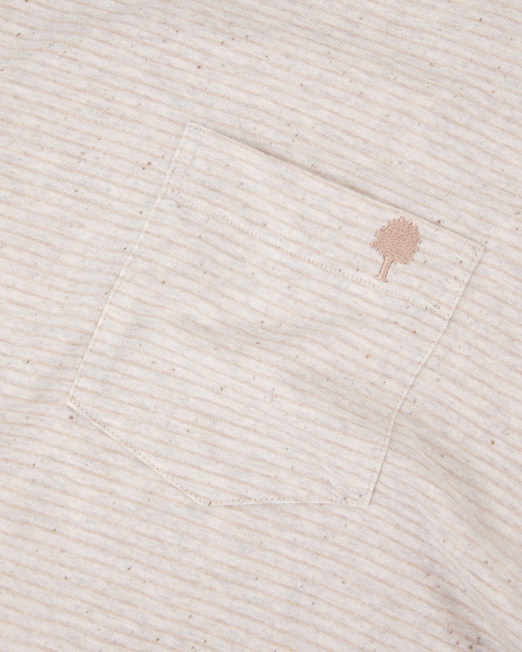 T-shirt mc Olonne Maille Cream/camel
