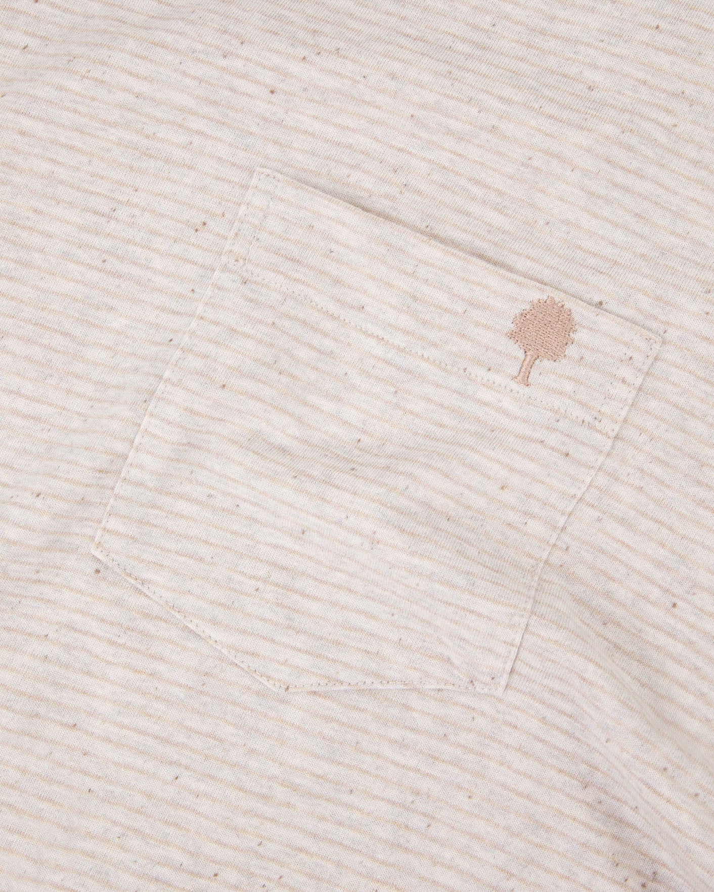 T-shirt mc Olonne Maille Cream/camel
