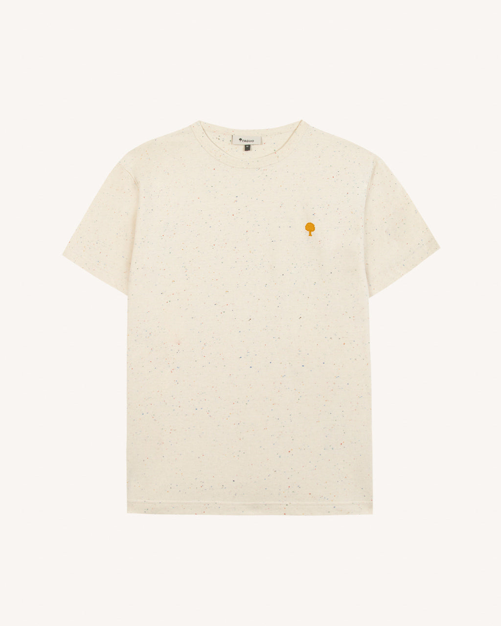T-shirt mc Lugny Maille Ecru/multico
