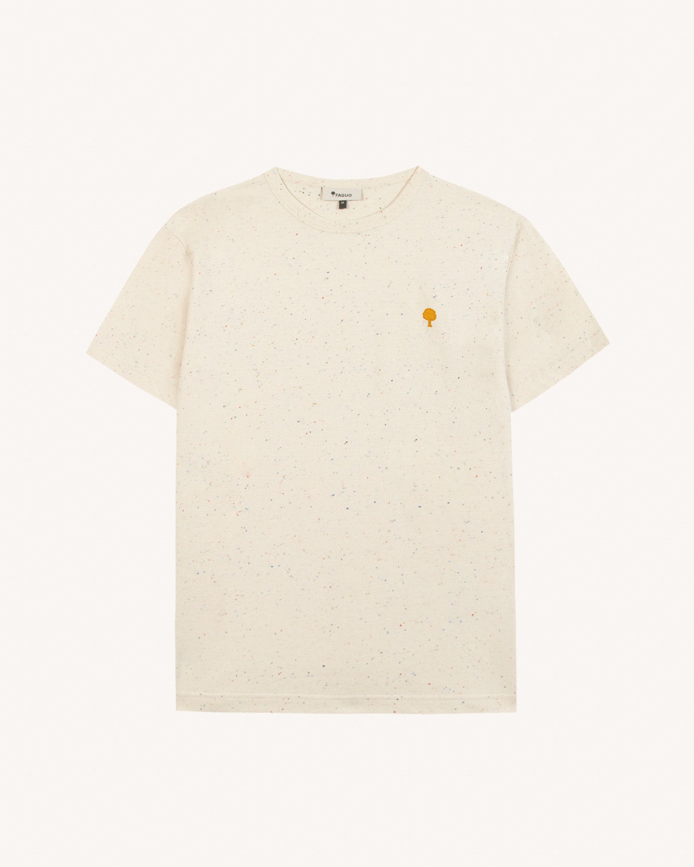 T-shirt mc Lugny Maille Ecru/multico
