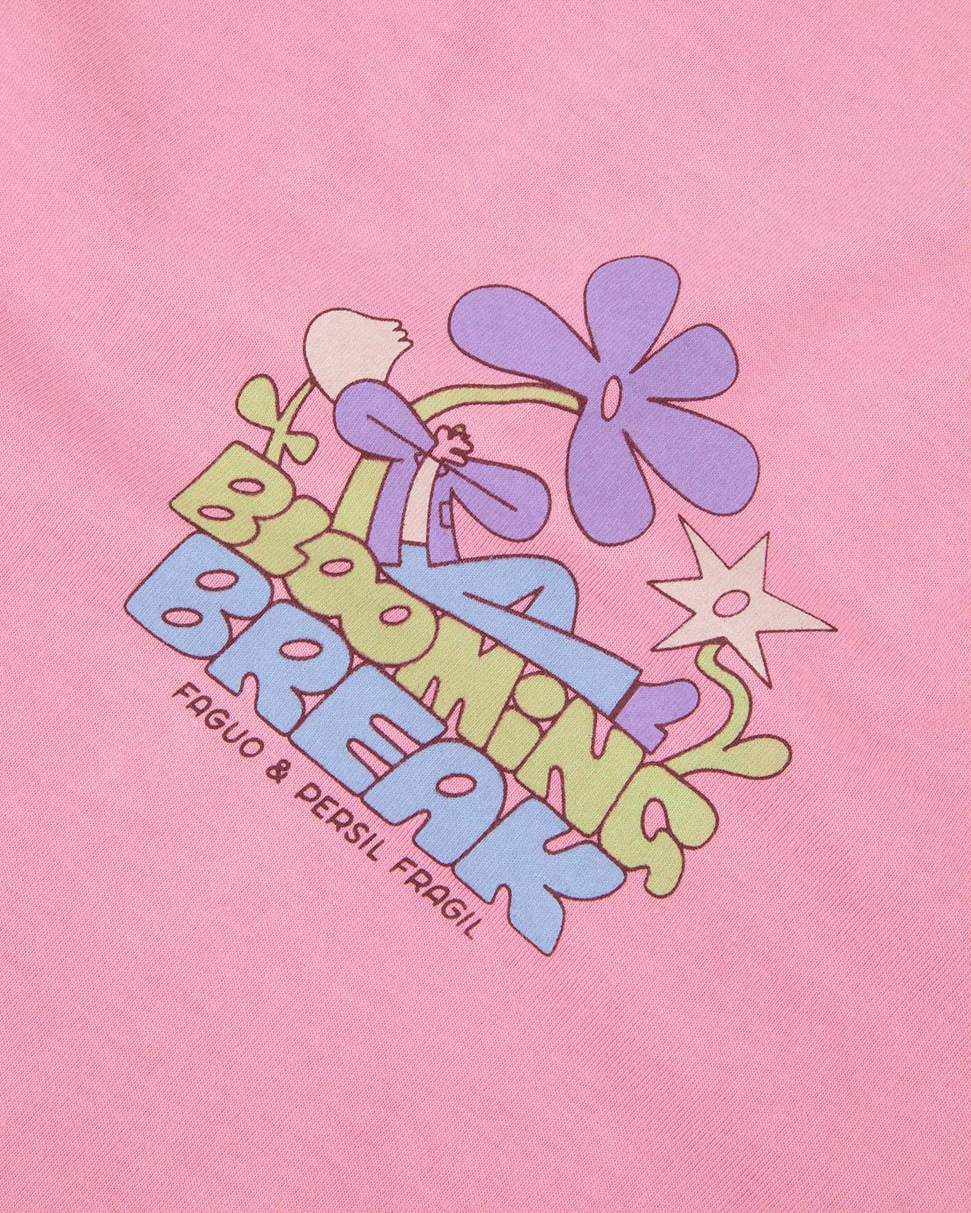 T-shirt mc Lugny Maille Paradise pink
