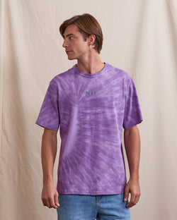 T-shirt met korte mouwen Lugny van breisel, paars
