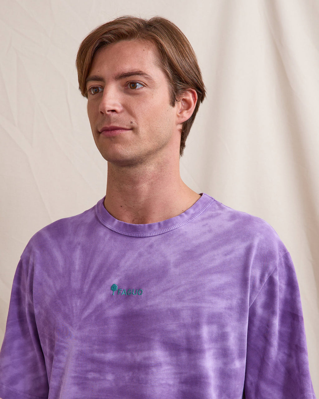 T-shirt mc Lugny Maille Violet
