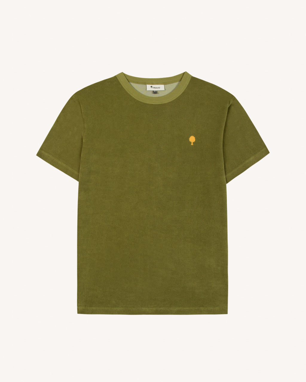 T-shirt mc Lugny Maille Warm kaki
