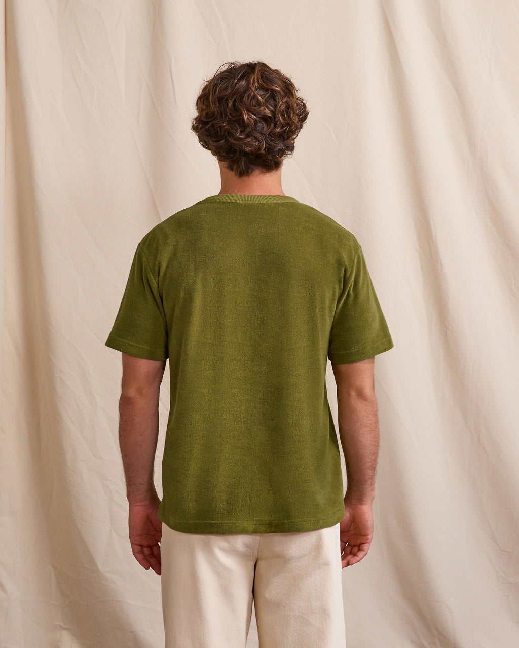 T-shirt mc Lugny Maille Warm kaki
