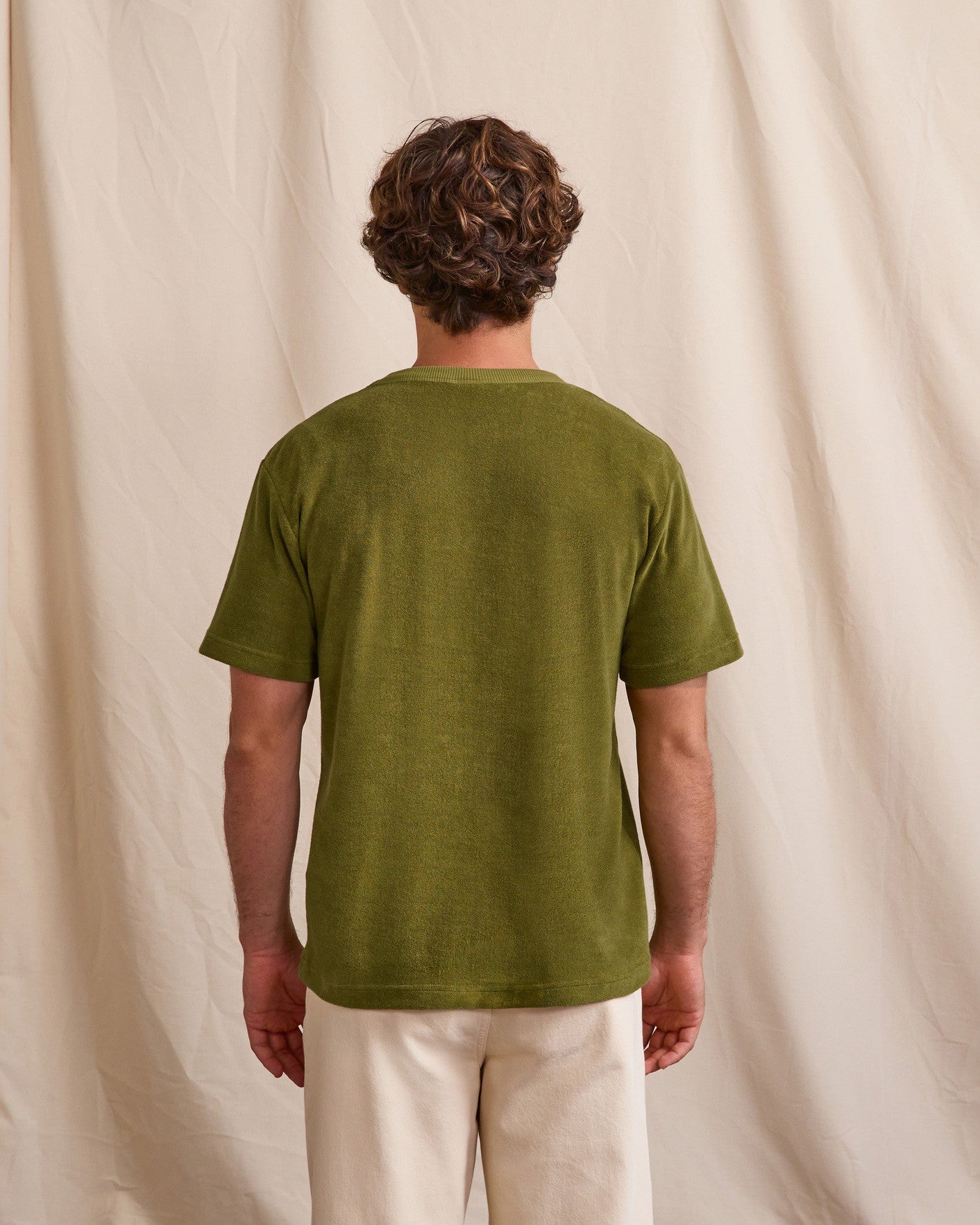 T-shirt mc Lugny Maille Warm kaki
