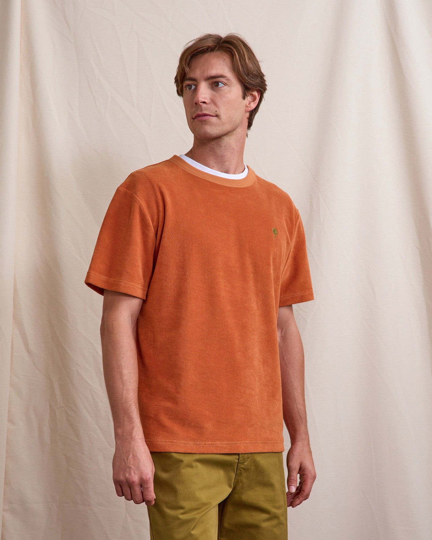 T-shirt mc Lugny Maille Light brick
