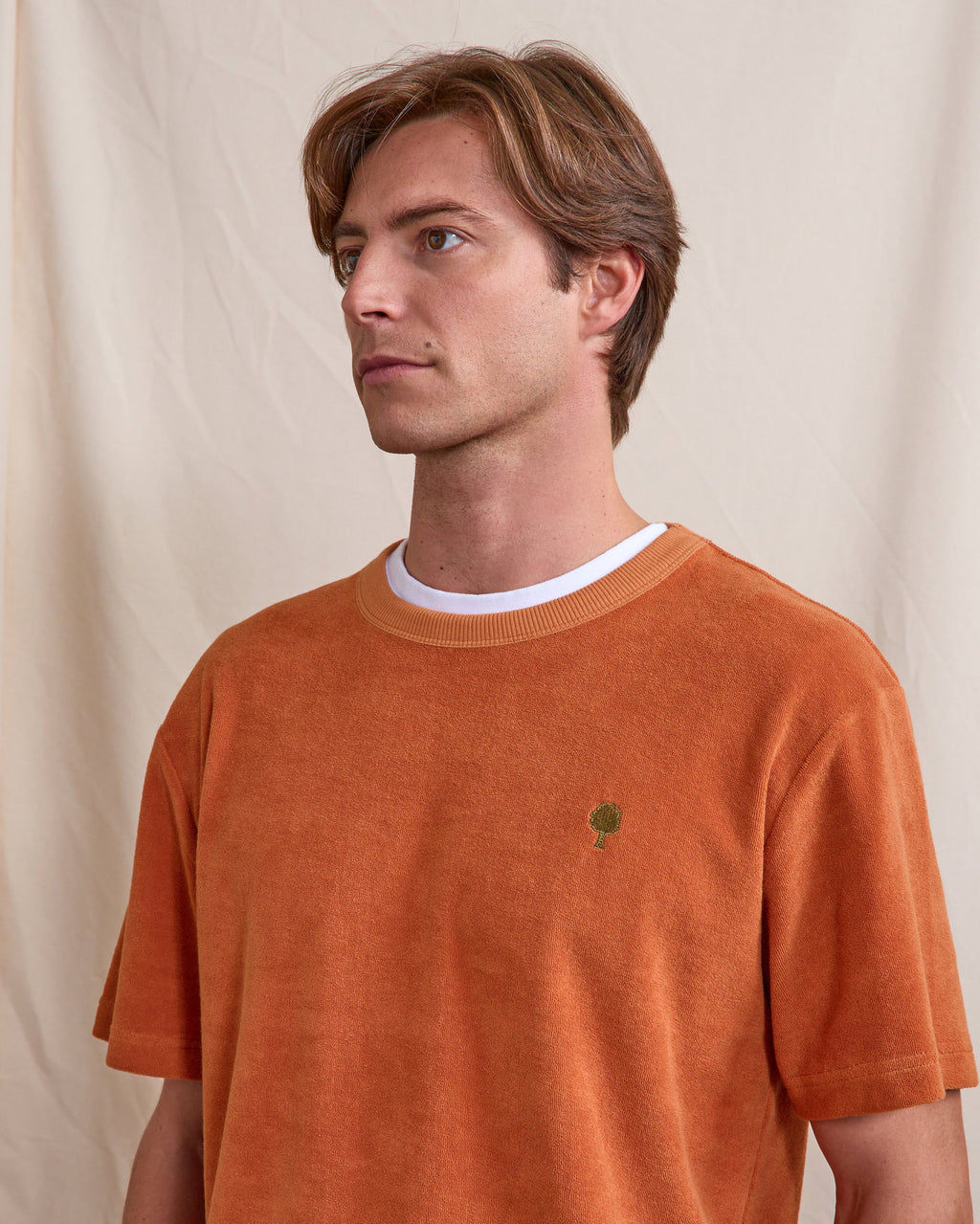 T-shirt mc Lugny Maille Light brick
