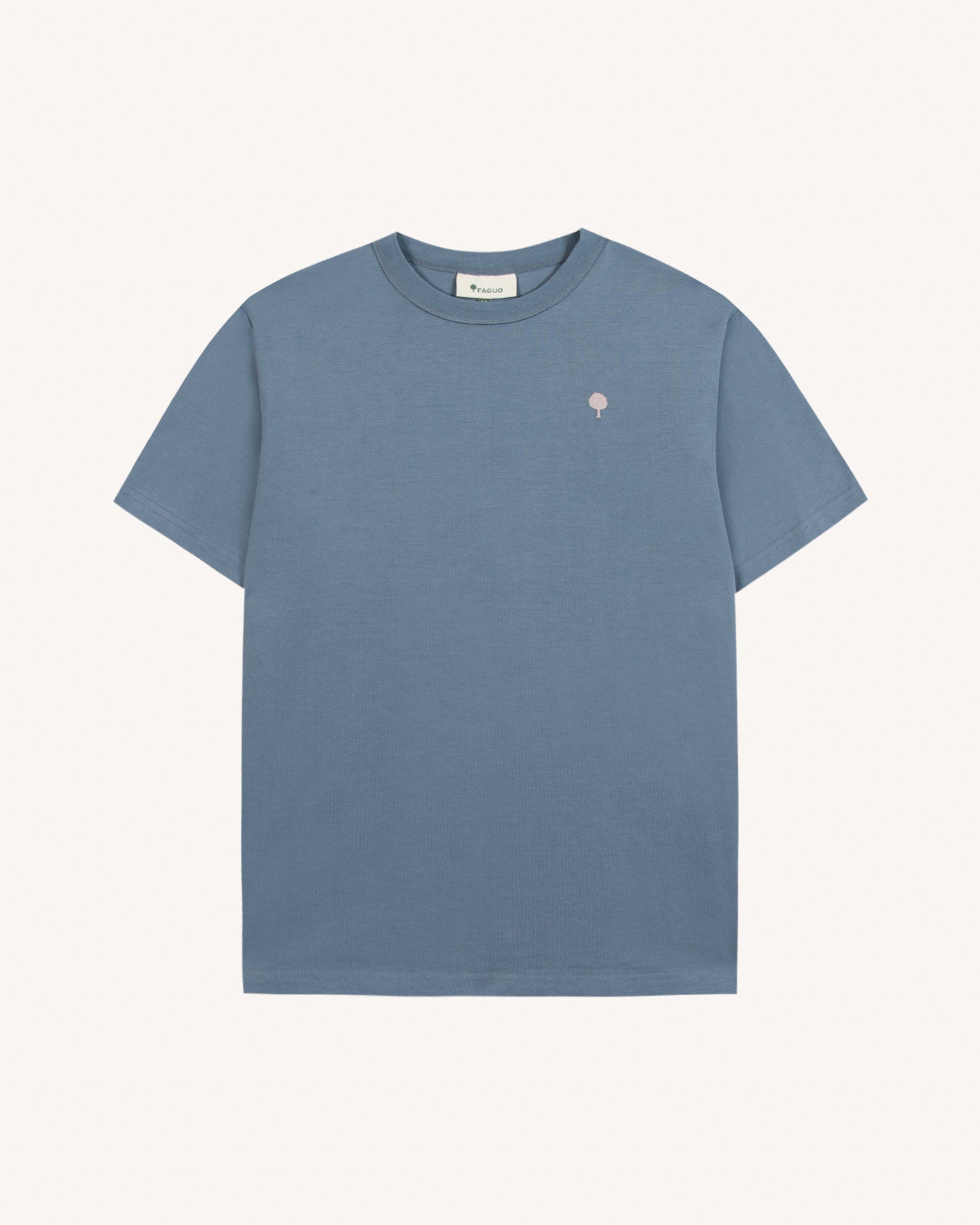 Short-sleeve T-shirt Massoury Knit Blue

