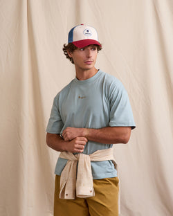 Gebreid Yellowstone T-shirt met korte mouwen 

