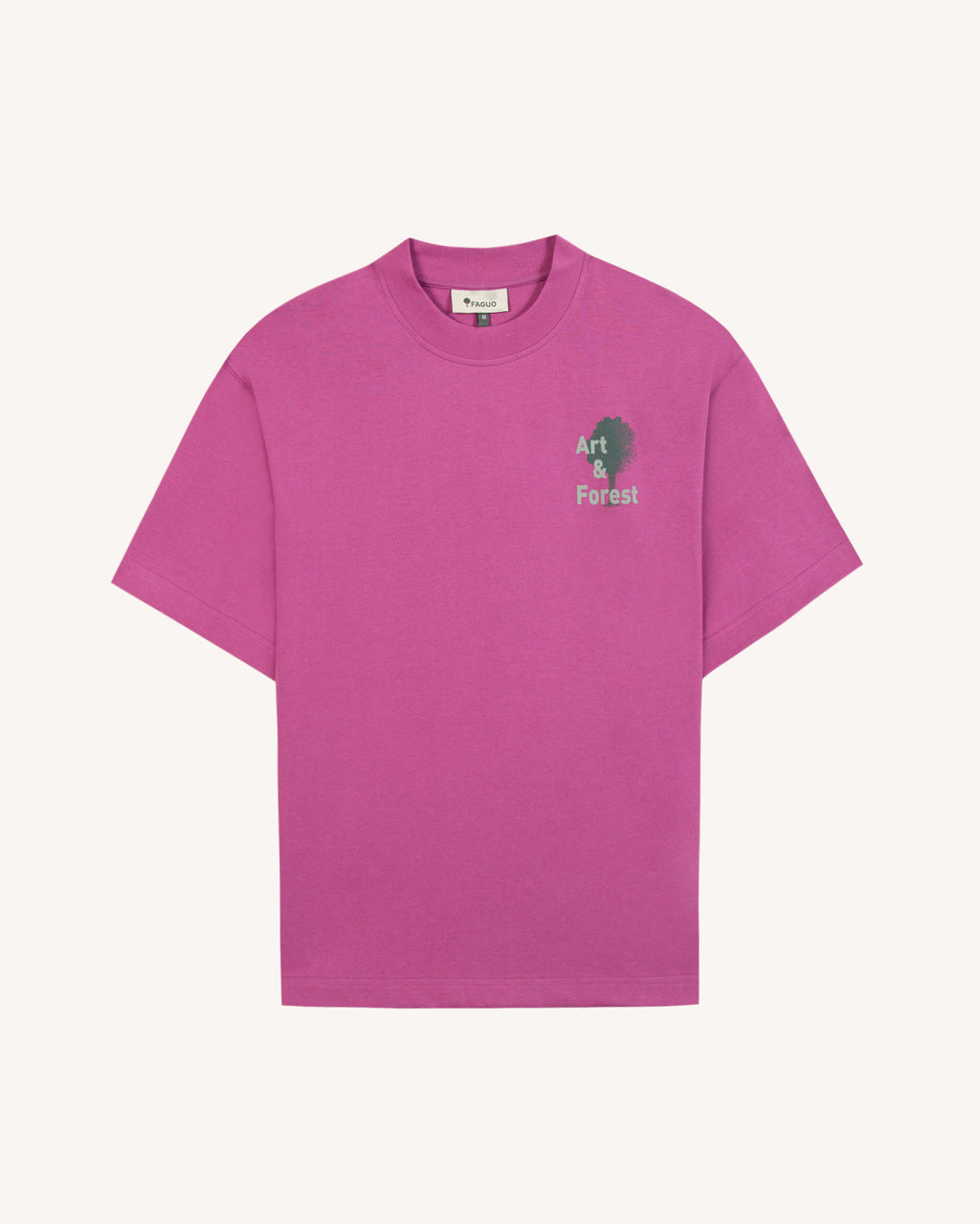 T-shirt mc Yellowstone Maille Fuschia
