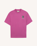 T-shirt mc Yellowstone Maille Fuschia
