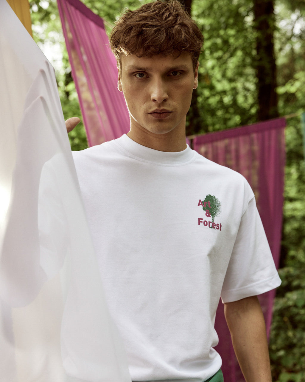 T-shirt mc Yellowstone Maille White
