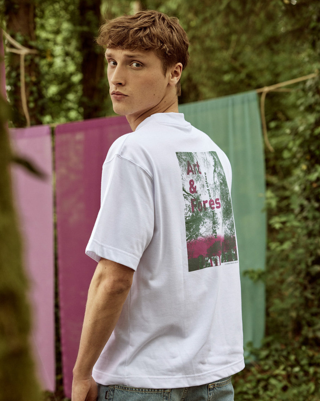 T-shirt mc Yellowstone Maille White
