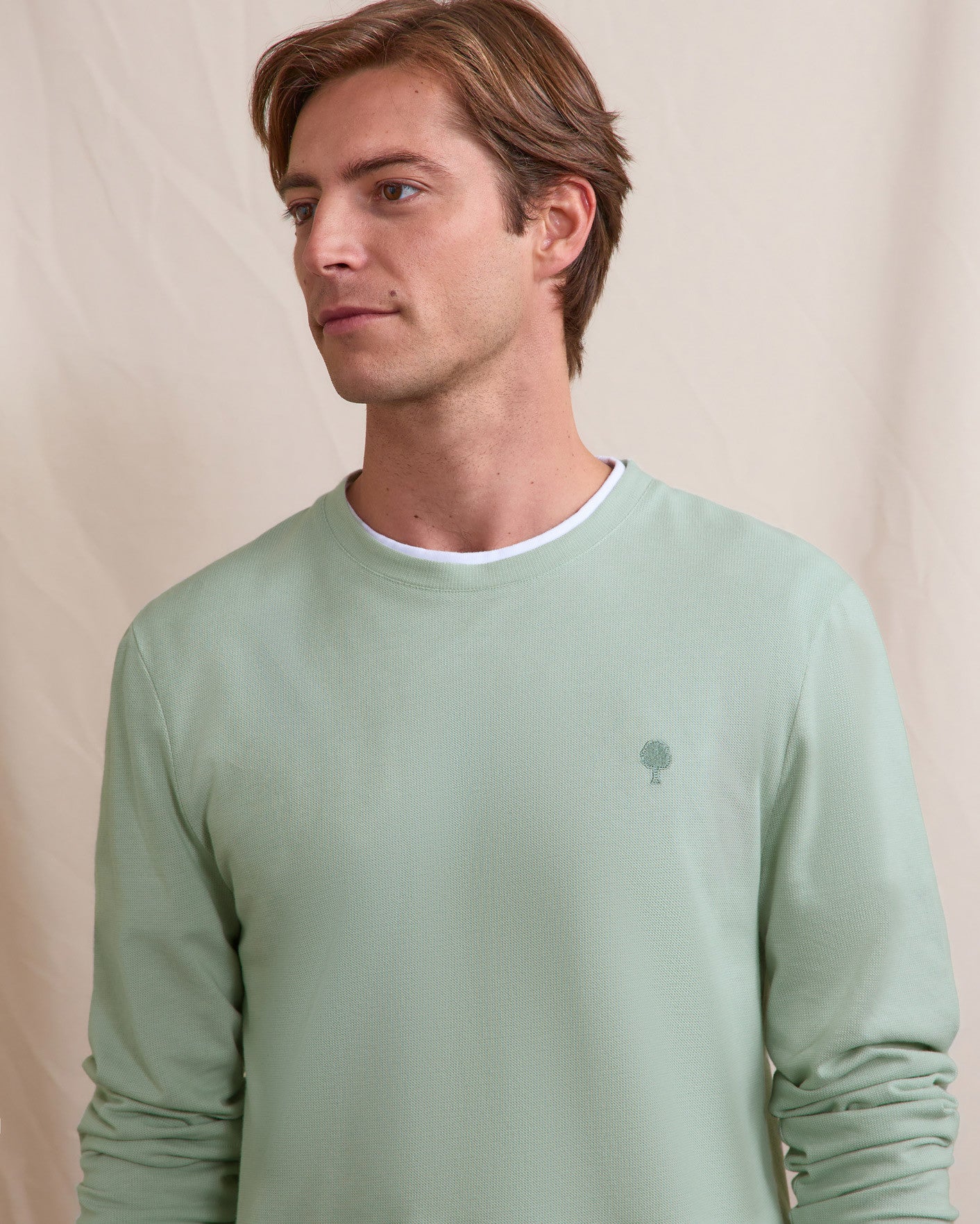 T-shirt ml Bailly Maille Green

