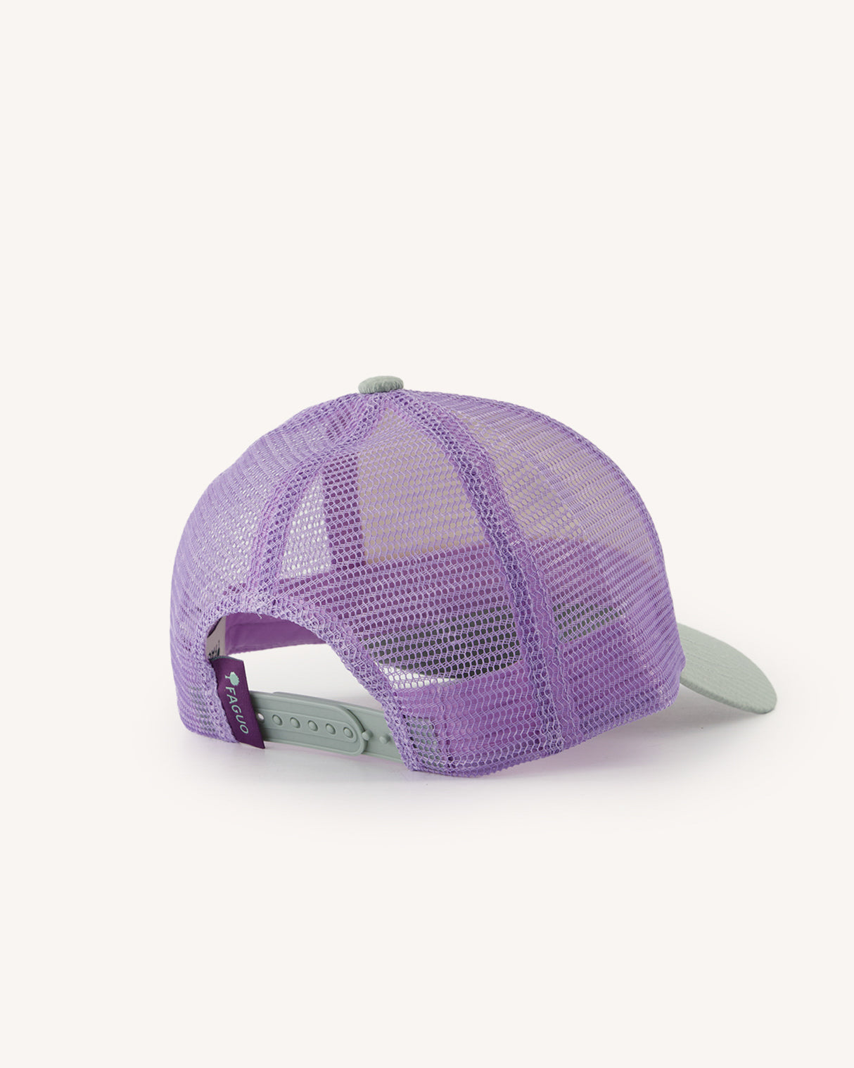 Casquette Trucker cap Chaine et trame Lichen/ecru
